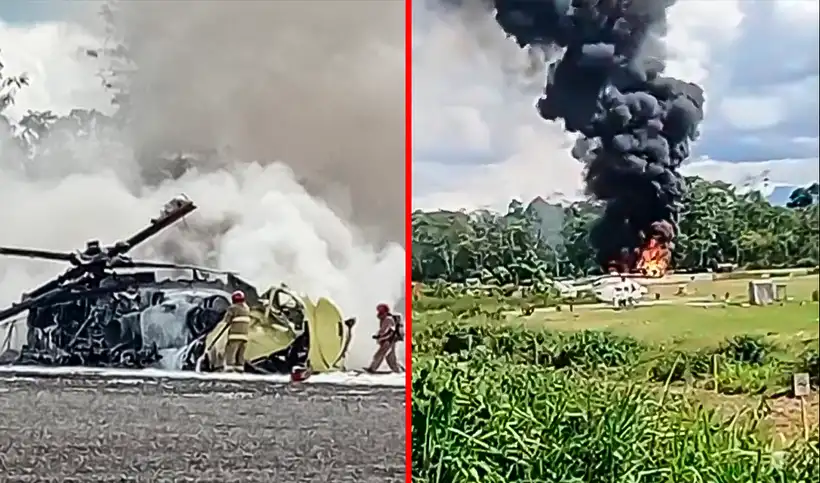 Pluspetrol reportó un trágico accidente en el que un helicóptero de Helisur se estrelló en una planta de gas natural en el Perú.