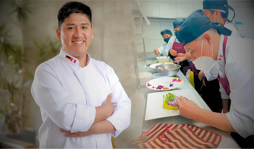Peruano triunfa como chef en Alemania tras estudiar Gastronomía y trabajar como lavaplatos.