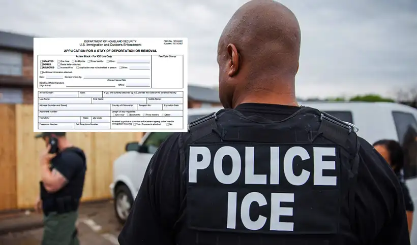 Guía oficial de ICE: cómo presentar una solicitud de suspensión de deportación con el Formulario I-246 en EE. UU.