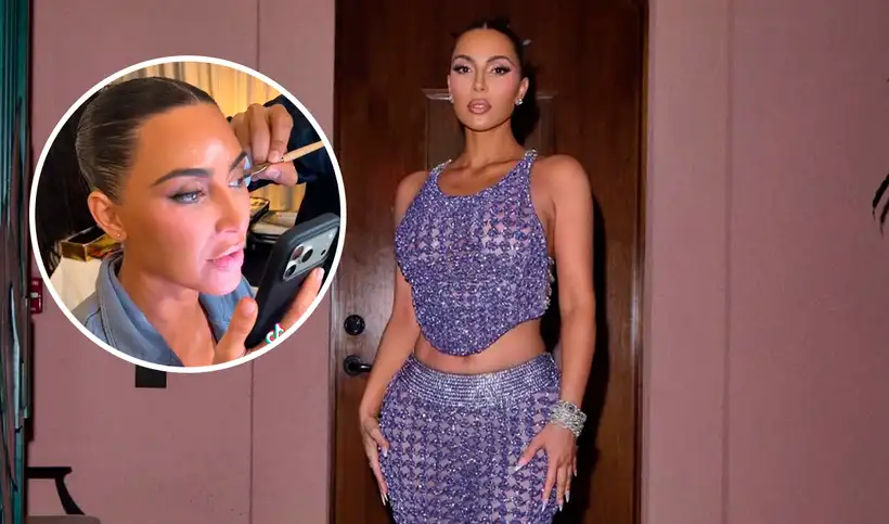 Kim Kardashian reafirmando su compromiso de seguir estudiando para lograr su licencia de abogacía en California.