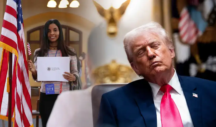 USCIS y Donald Trump suspenden ceremonias de ciudadanía para inmigrantes de países de alto riesgo.