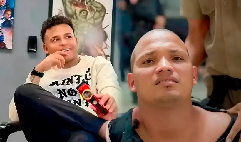 Francisco García Casique fue deportado al CECOT tras ser acusado de pertenecer al Tren de Aragua.